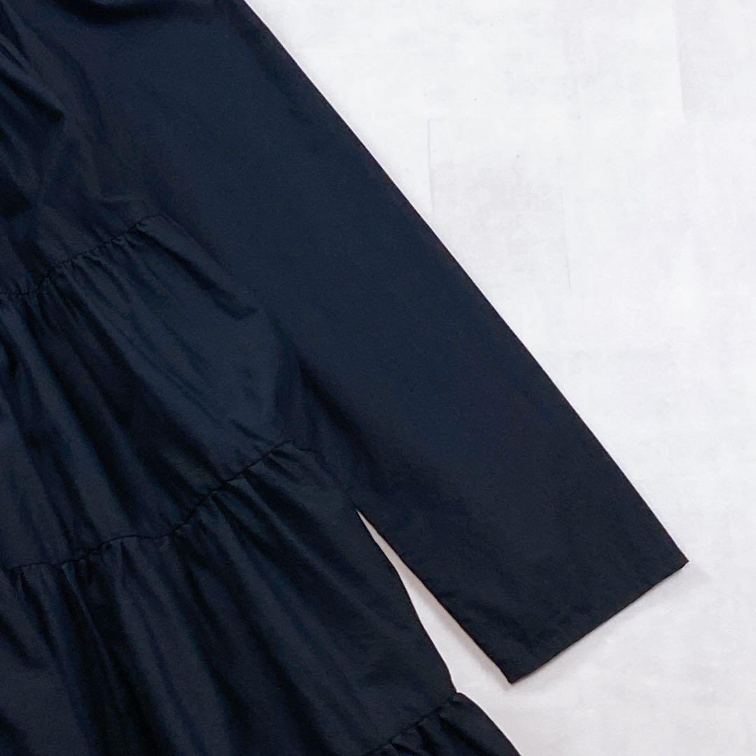 未使用級 極美品 現行タグ マーレット ソリマン ティアードフリルワンピース