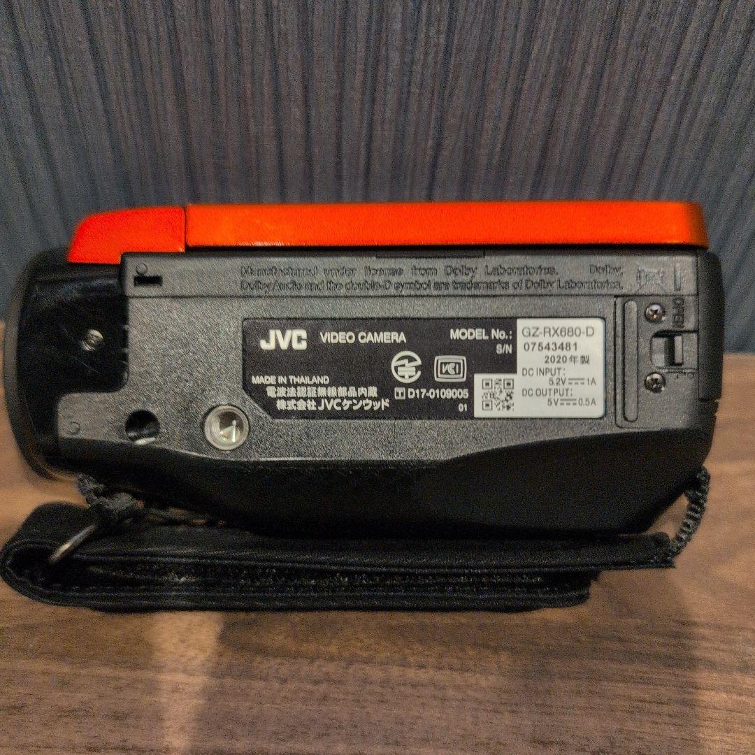 JVC　GZ-RX680　Wi-Fi機能付き 60倍ズーム