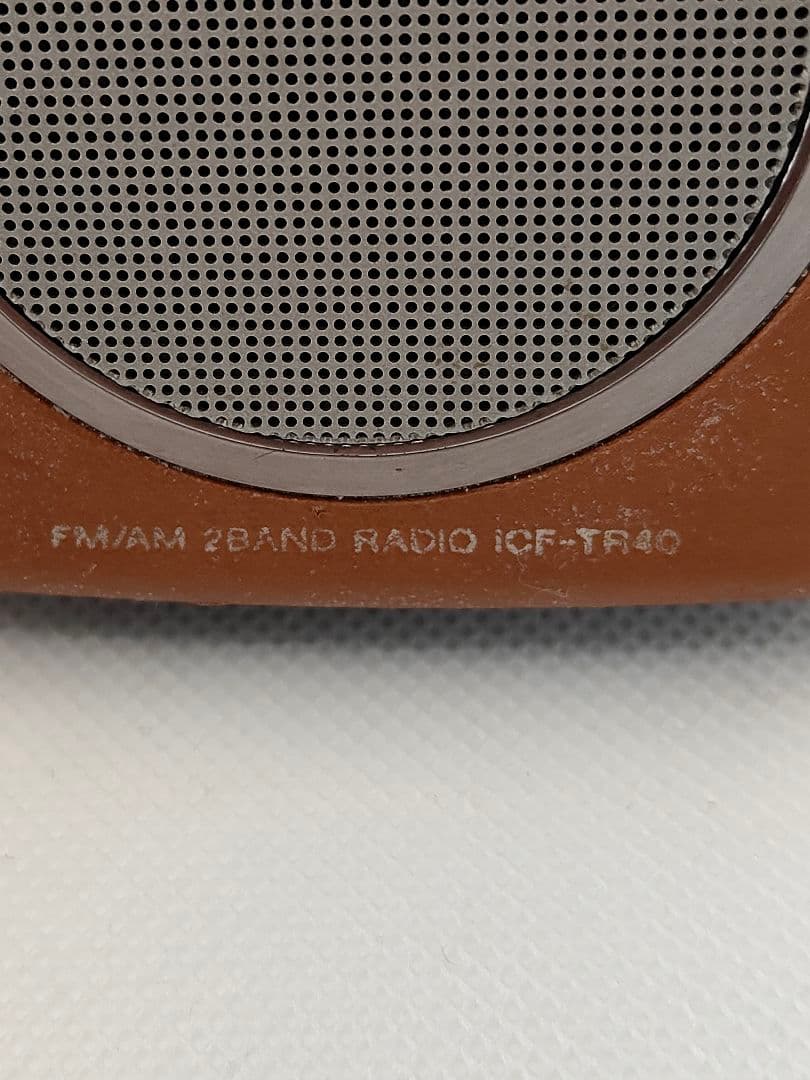 SONY ICF-TR40 FM/AMラジオ(1995年製)1チップIC