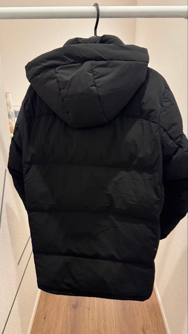 エックスシェルター(R)断熱αプレミアムギガパフダウンコート ブラック L