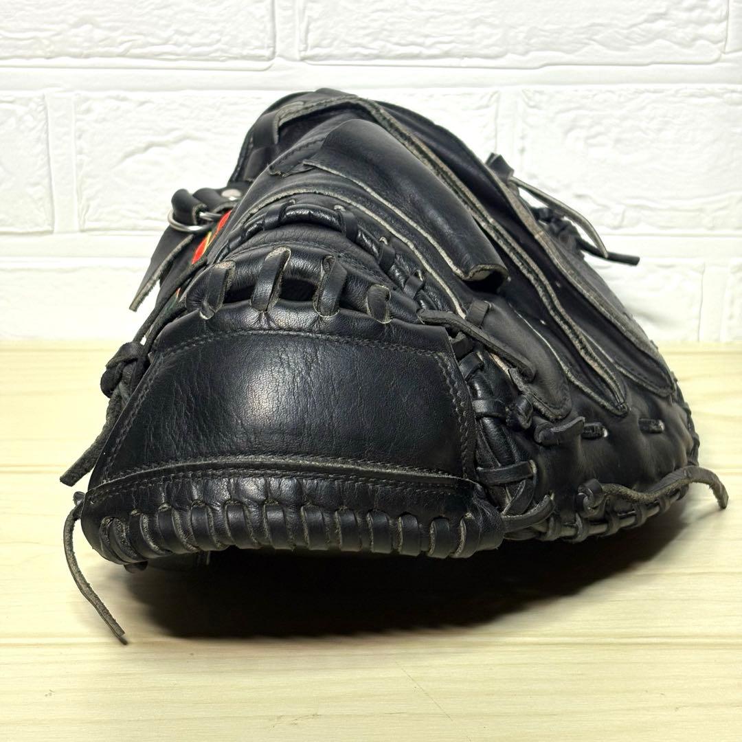 【赤ビュー】ミズノ ビューリーグ 軟式 少年 キャッチャーミット MIZUNO
