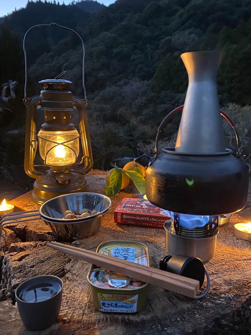 チタンとっくりtitanium 徳利 酒筒 熱燗 チタンおちょこ2➕ケース付き