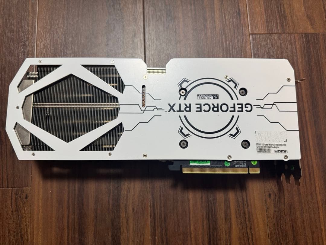 玄人志向 RTX 4070Ti EX Gamer White 12GB