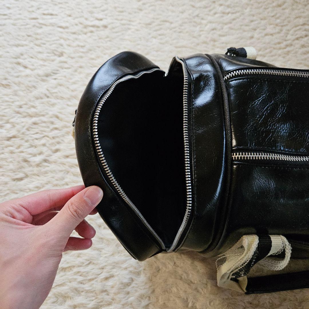 【古着】FRED PERRY　バレルバッグ　ボストンバッグ