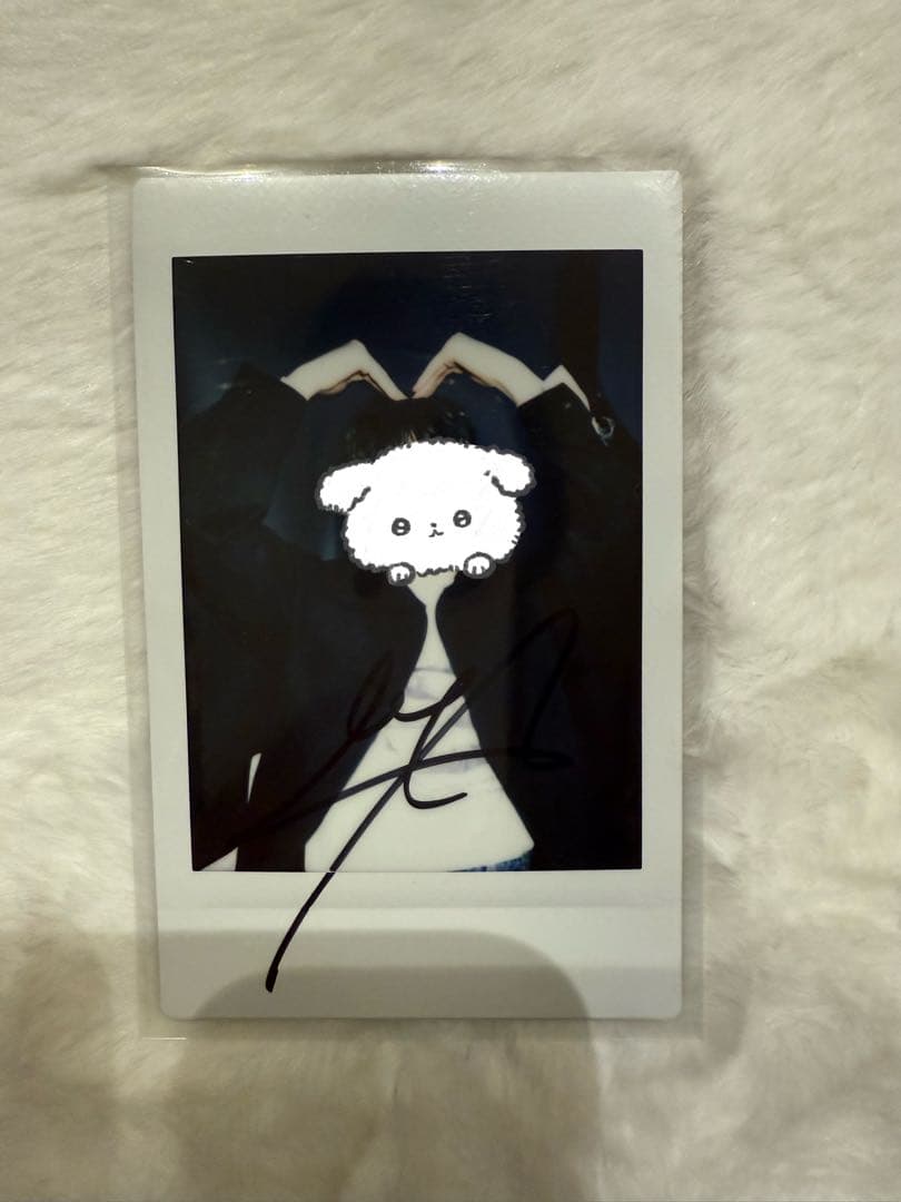 ald1 WEi ジュンソ ポラロイド チェキ サイン