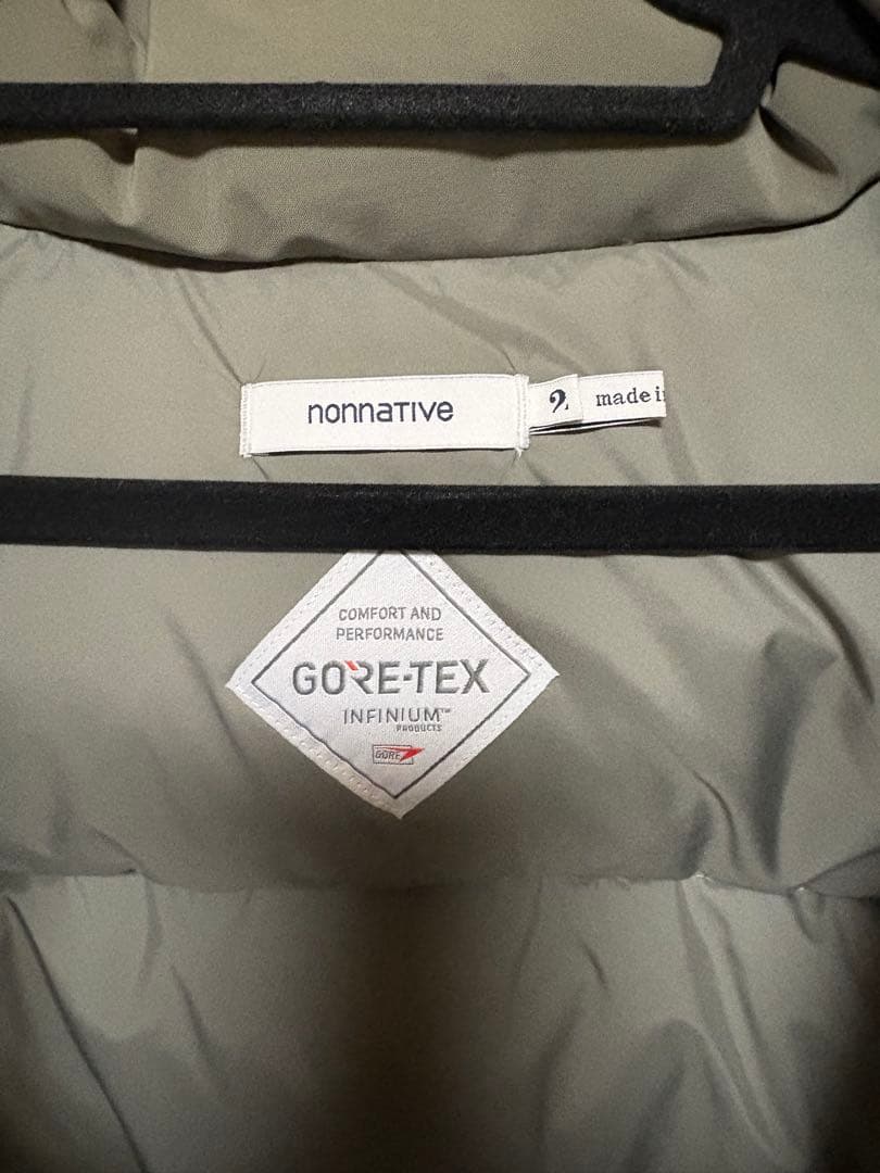 nonnative GORE-TEX INFINIUM ベスト グレー