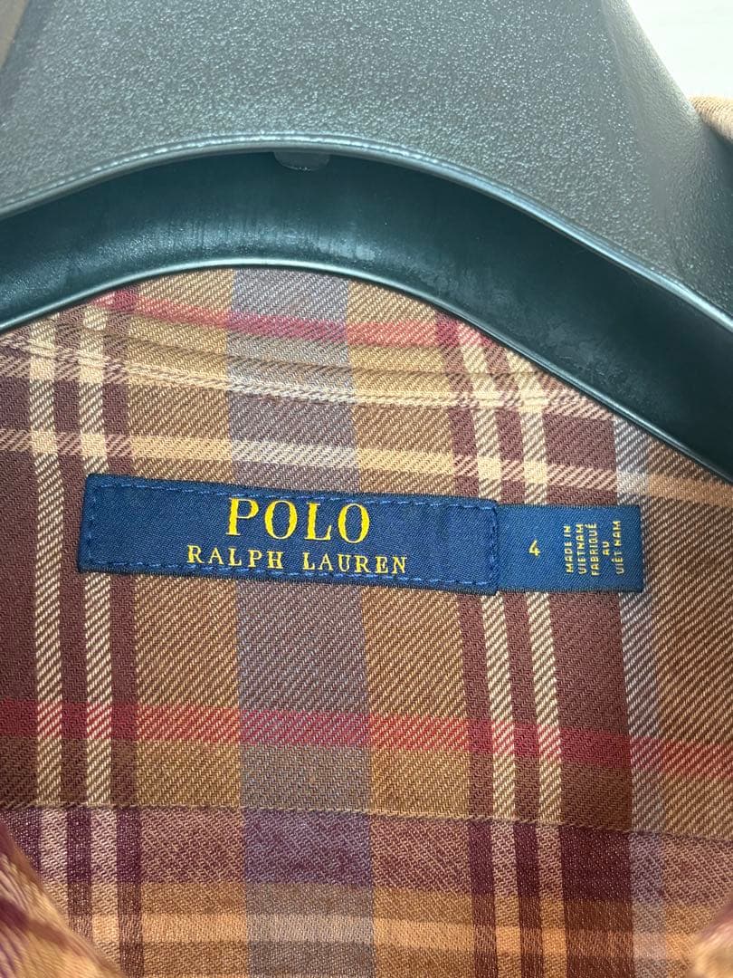 ポロラルフローレン　中村アンさん着用モデル　シャツワンピース　4