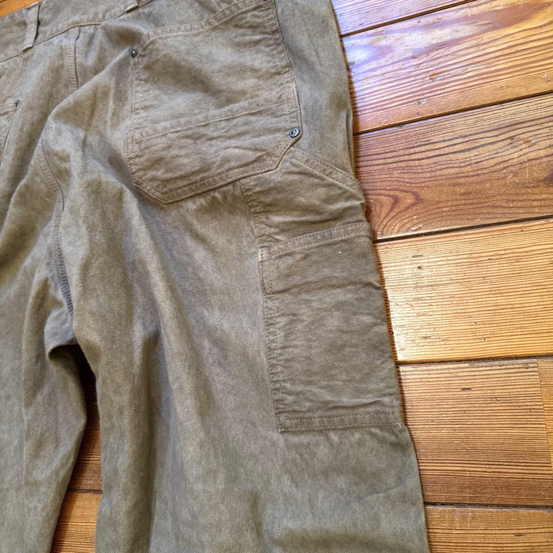 く*す様 デンハム　カキシブ　キャンバスパンツ