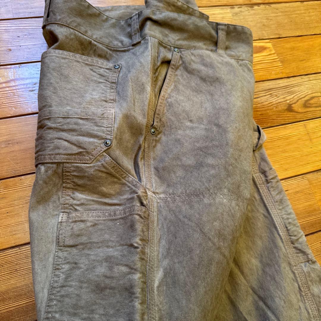 く*す様 デンハム　カキシブ　キャンバスパンツ