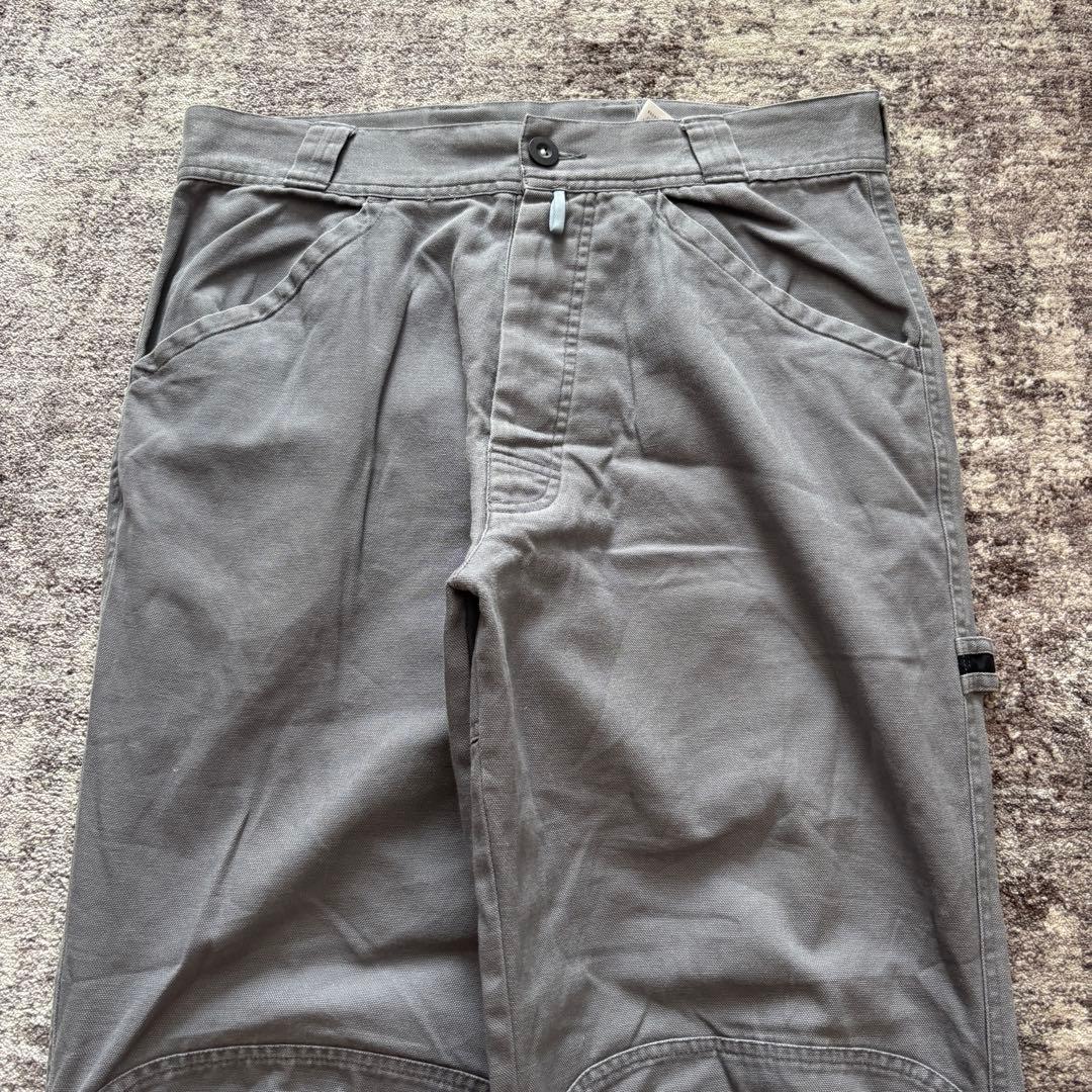 00s nike acg ダック地 ダブルニー ワークパンツ アイスグレー