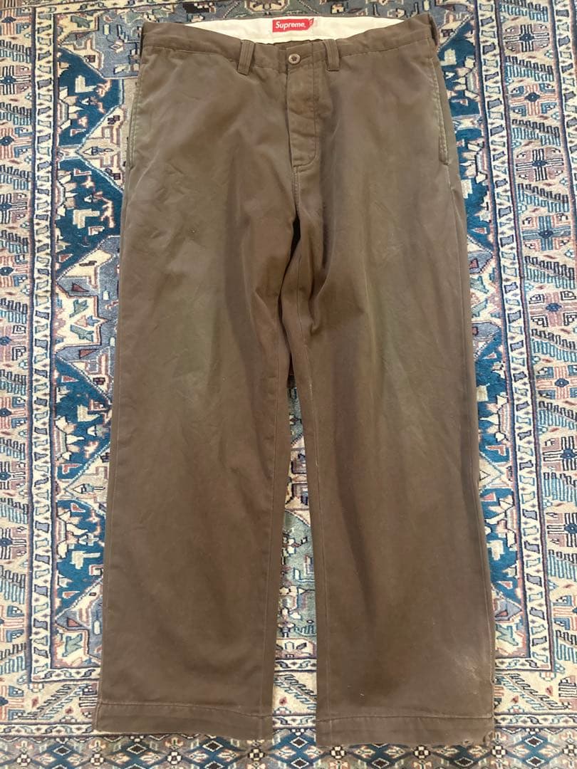 supreme pin up chino 22aw 32 シュプリーム チノパン