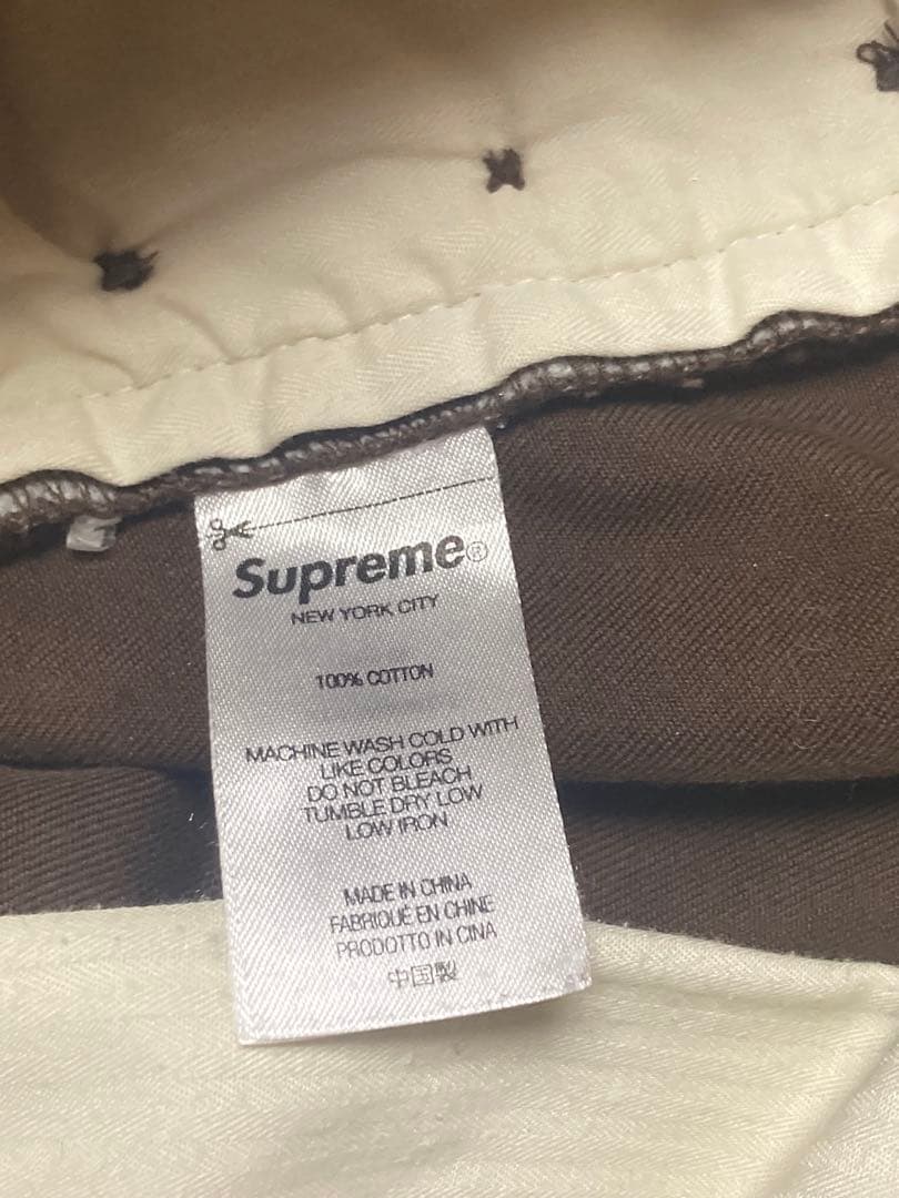 supreme pin up chino 22aw 32 シュプリーム チノパン