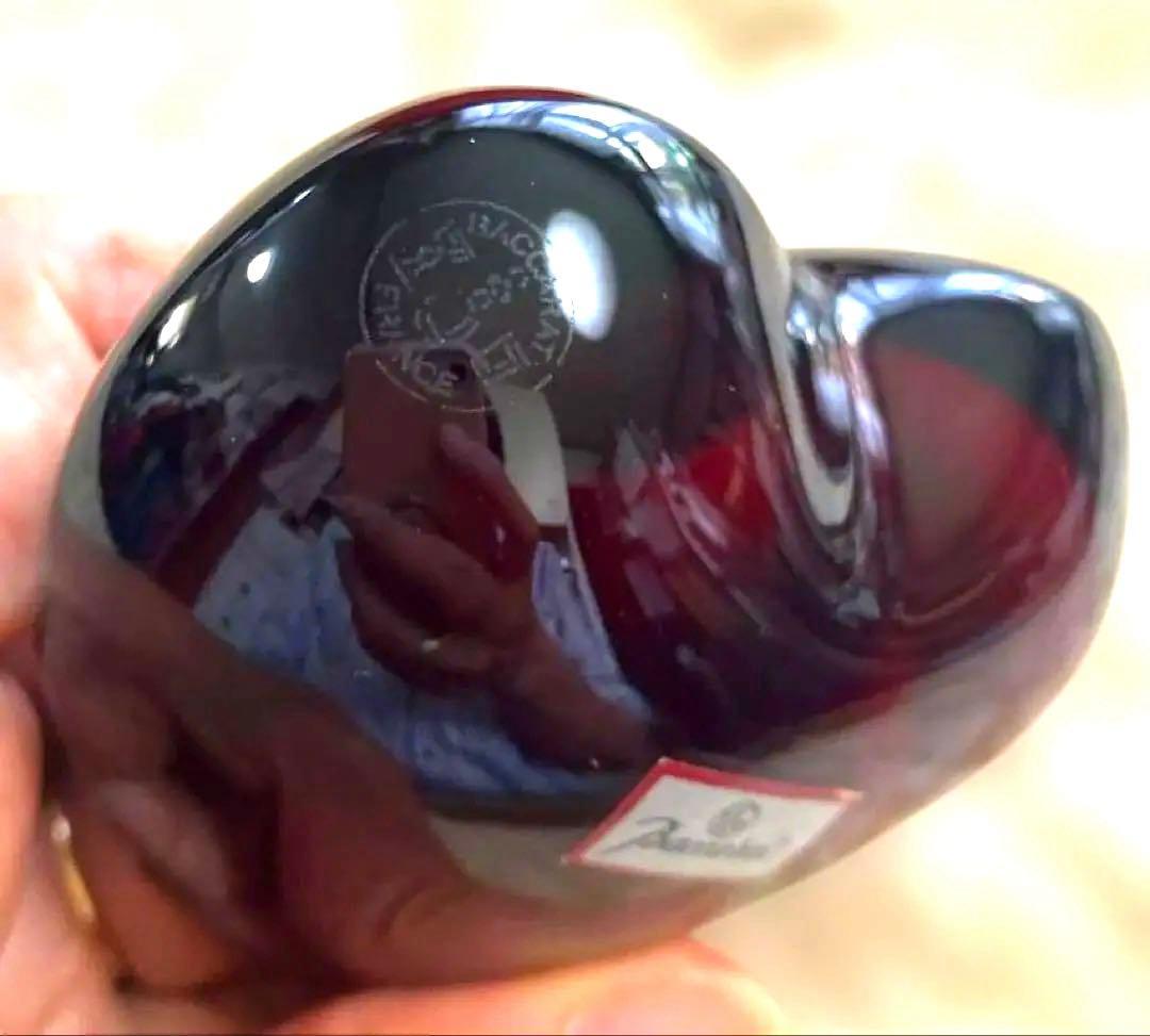 ＢＡＣCARAT 美しいレッドハ－トクリスタル　箱付き新品未使用品