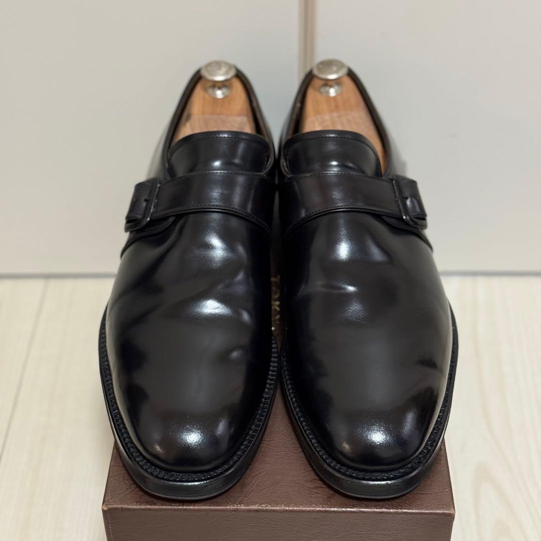 【美品！】リーガルクラシック　コードバン　モンクストラップ　27