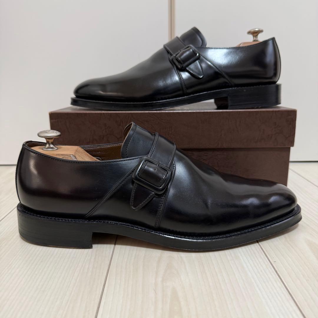【美品！】リーガルクラシック　コードバン　モンクストラップ　27