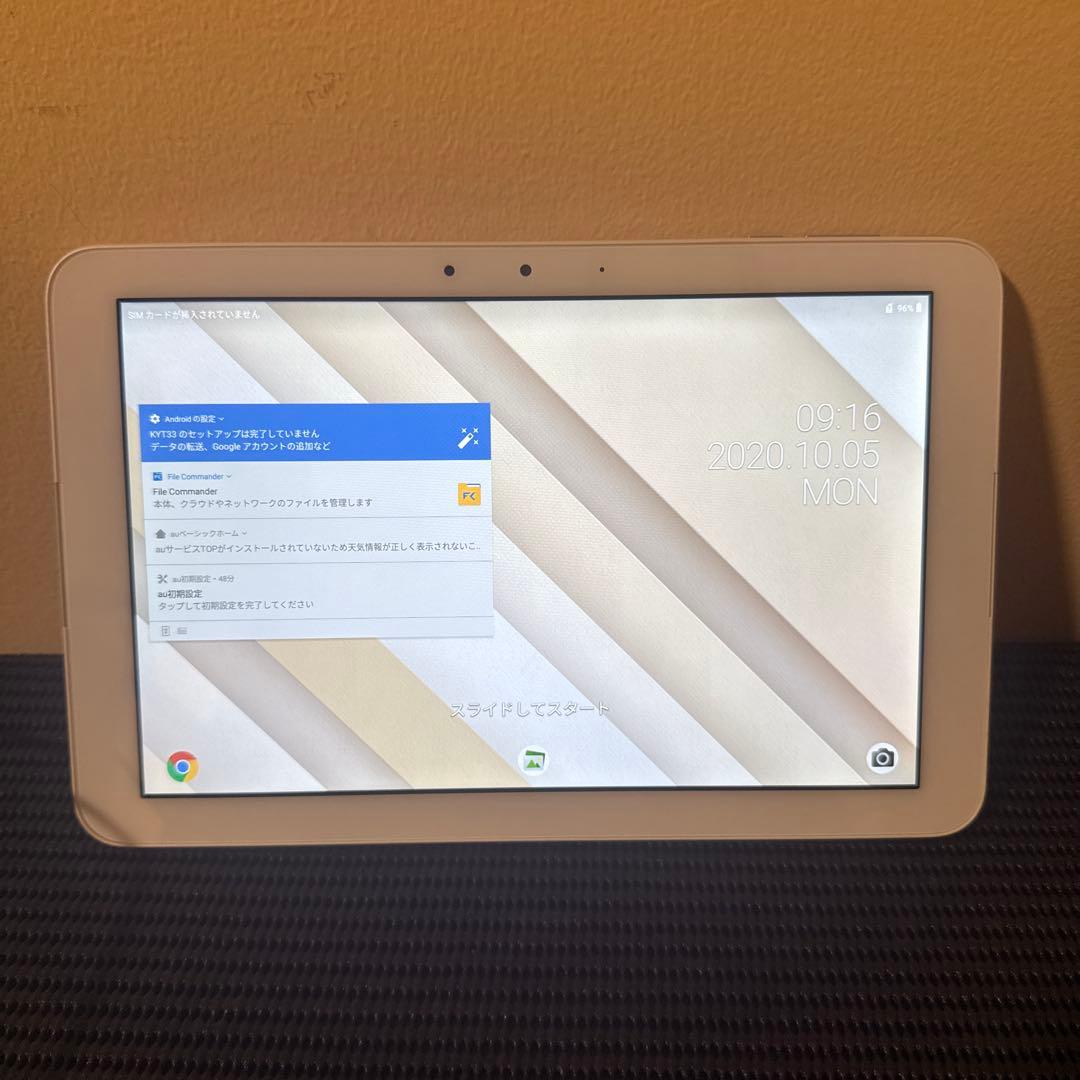 J31 美品　KYT33 au タブレット　フルセグ　10インチ