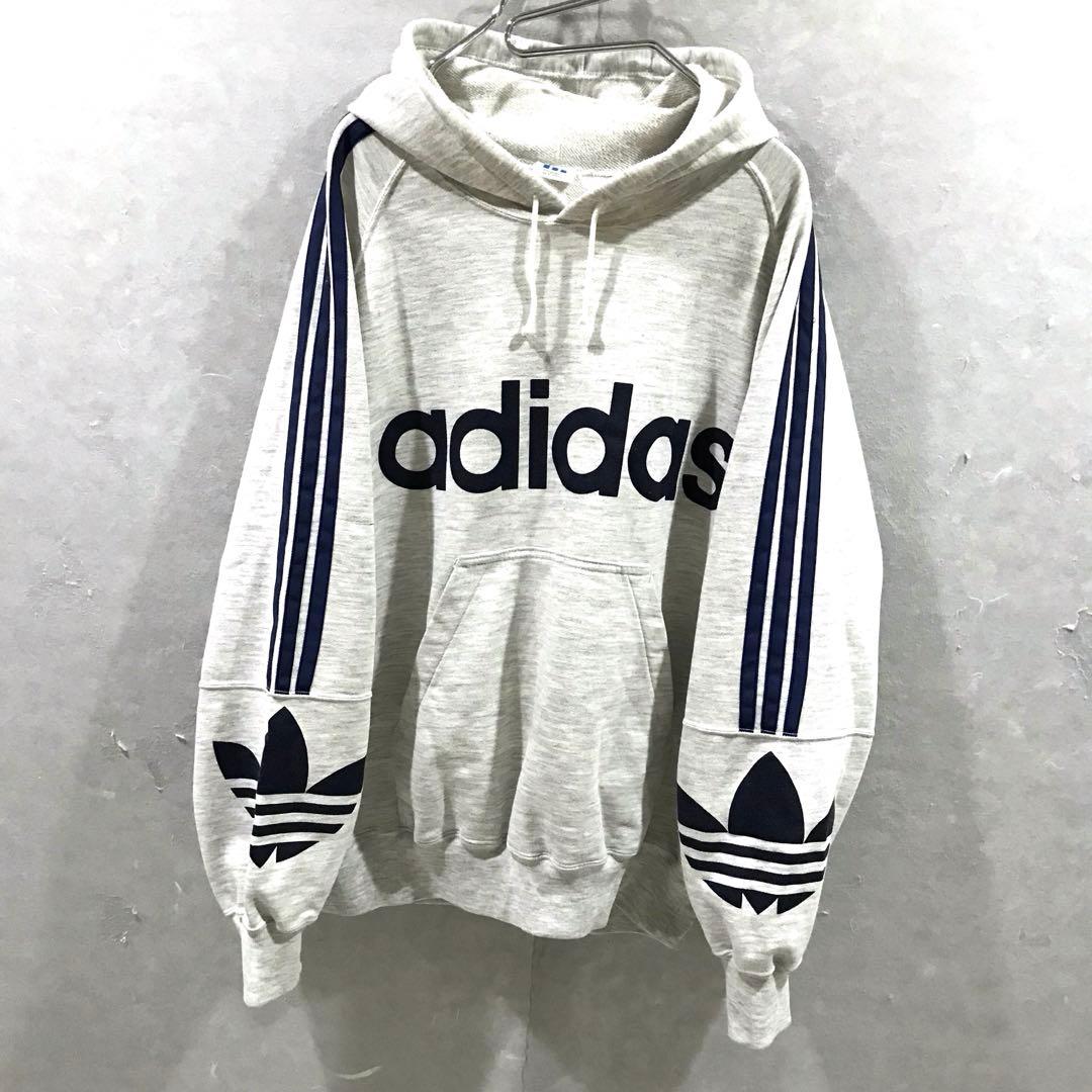 90ｓ ａｄｉｄａｓ デカロゴ スウェット セットアップ ヴィンテージ Ｏ