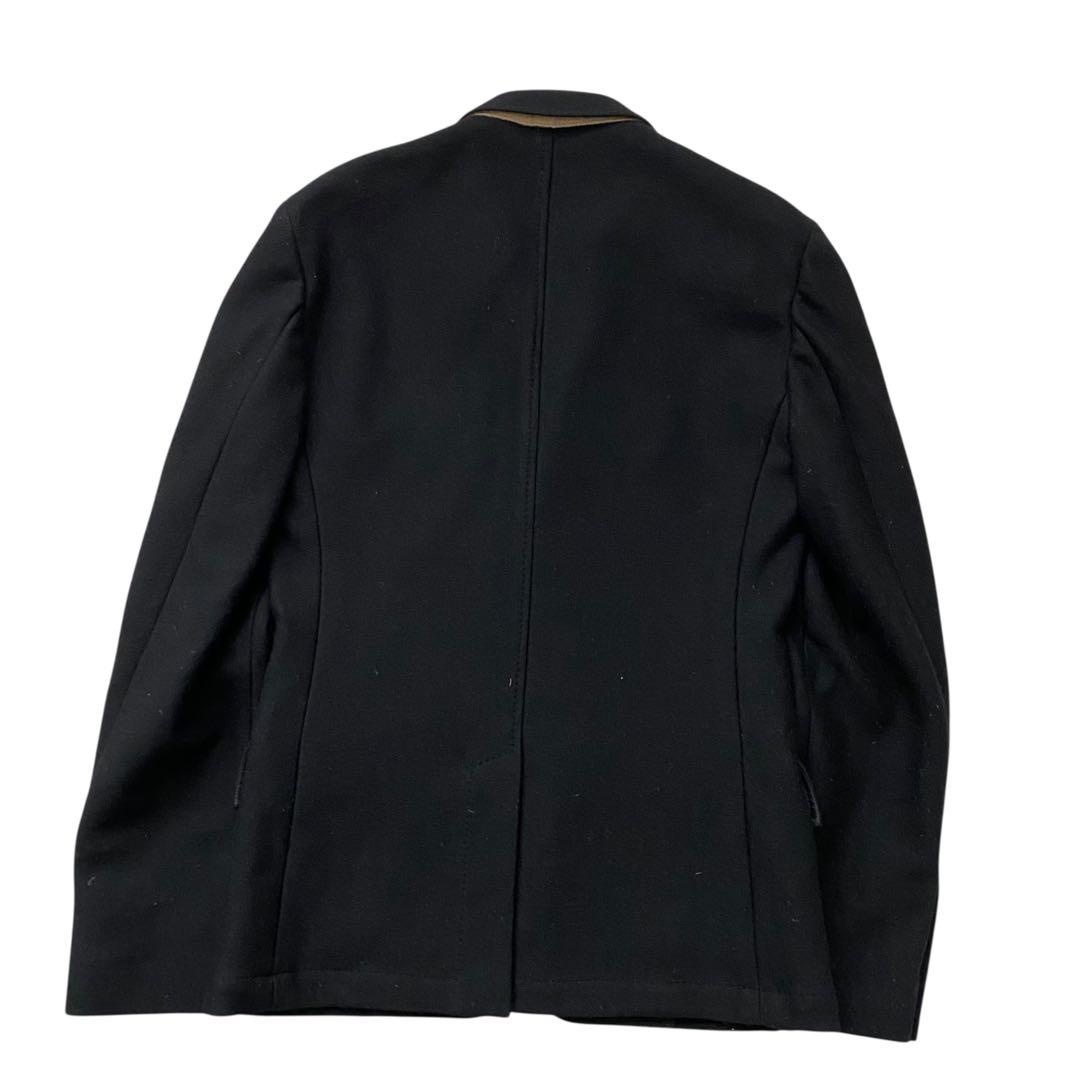 【希少】 ドルチェ＆ガッバーナ アンコンジャケット 銀ボタン ブラック ウール