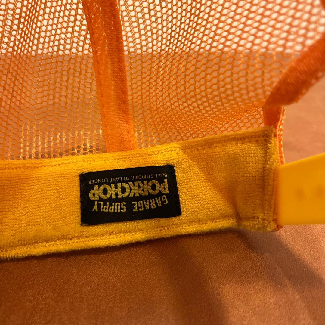 ポークチョップ　PORKCHOP GARAGE SUPPLYトラッカーキャップ