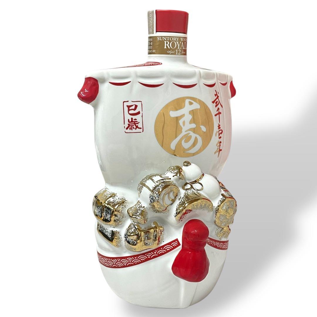 【未開栓】SUNTORY  12年/2001 巳（み）/干支ボトル