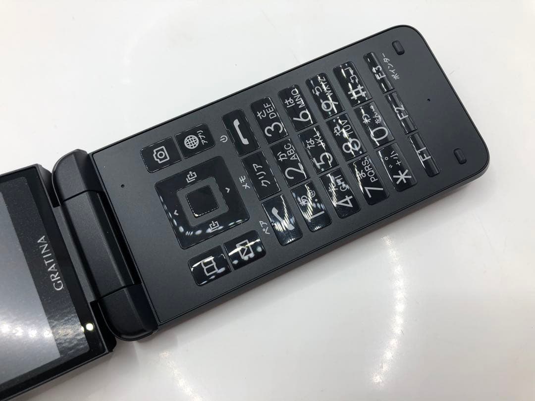 【SIMロック解除済 】au GRATINA KYF42 ブラック