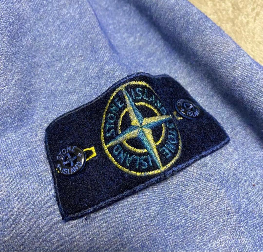 STONE  ダストスウェット 青