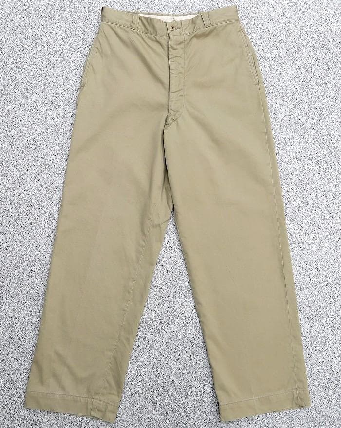 極美 W31 米軍実物 60s ARMY チノパン ベトナム戦争 ③