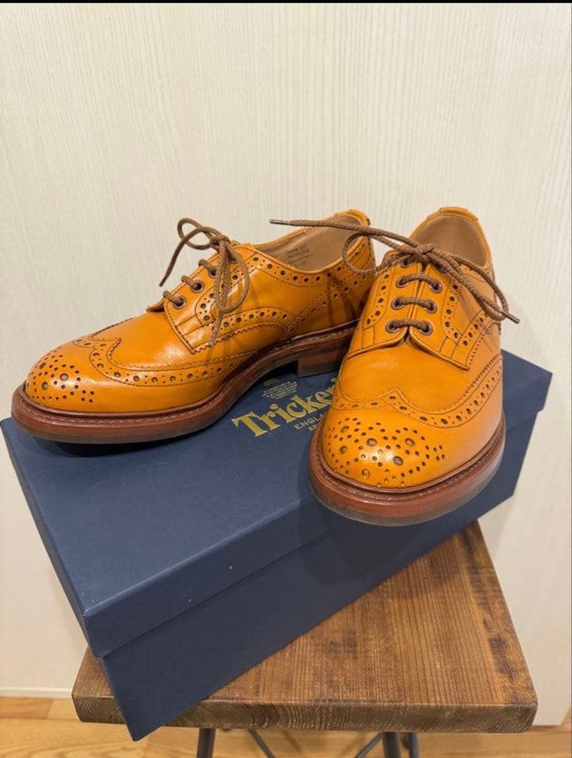 【超美品】 Triker's トリッカーズ バートン エイコン #6ハーフ