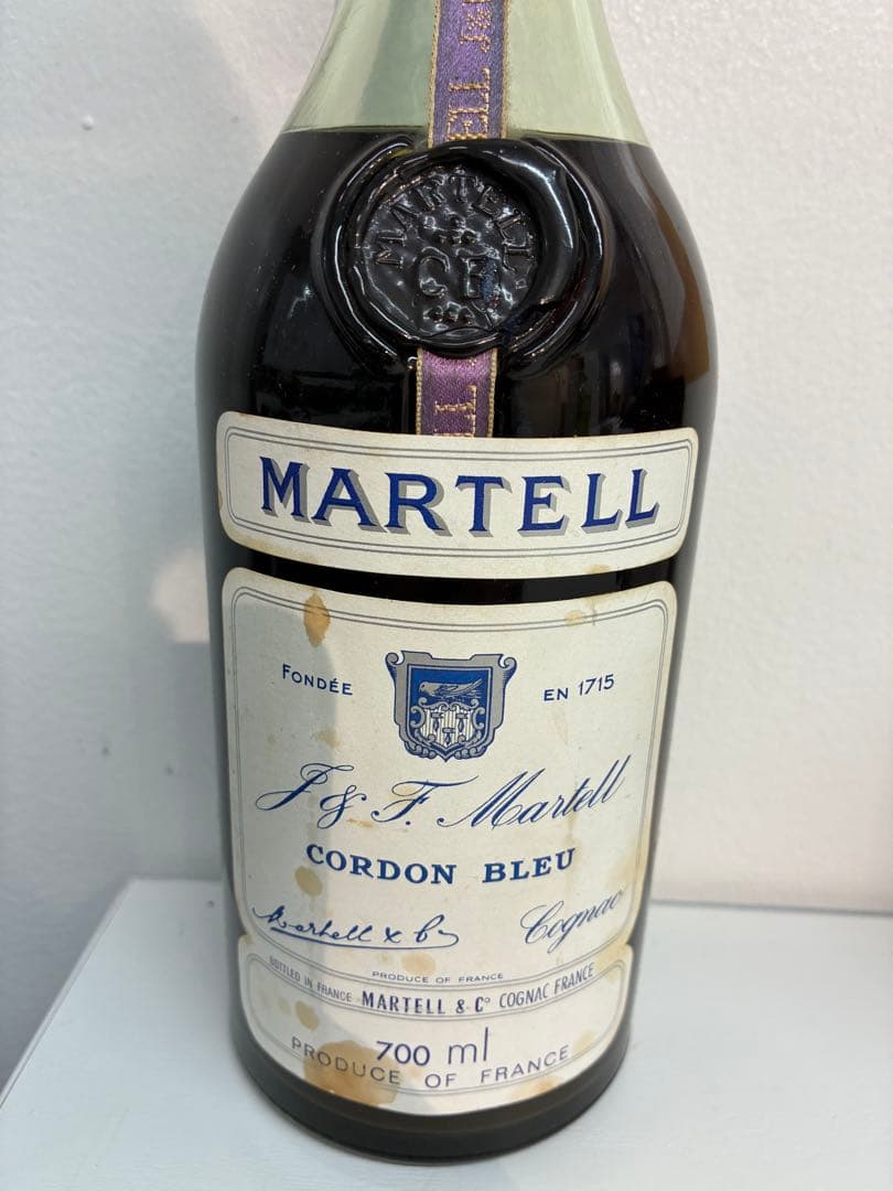 MARTELL CORDON BLEU 700ml コニャック　未開封