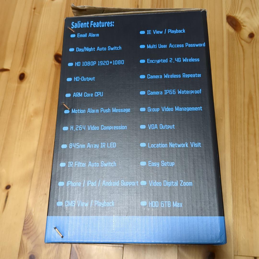 『新品・未使用品』oossxx マサミツ　防犯カメラ　4台　＋増設用カメラ１台