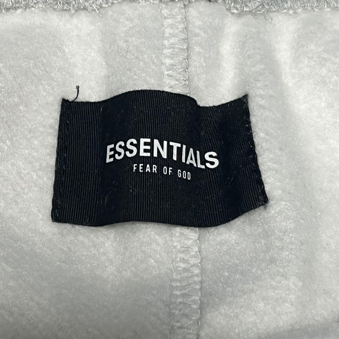 fog essentials スウェットパンツ　グレー　反射フォント　裏起毛