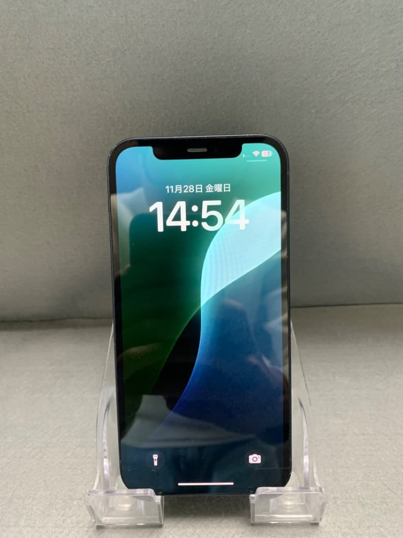 美品 国内版 SIMフリー iPhone12 256GB ブラック色