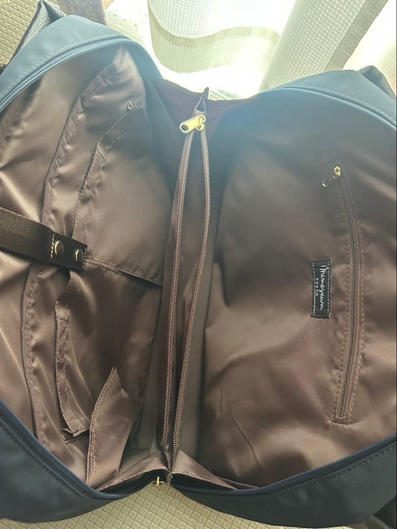 目々澤鞄 大容量ナイロントートバッグ ビジネス 肩掛けショルダー PC