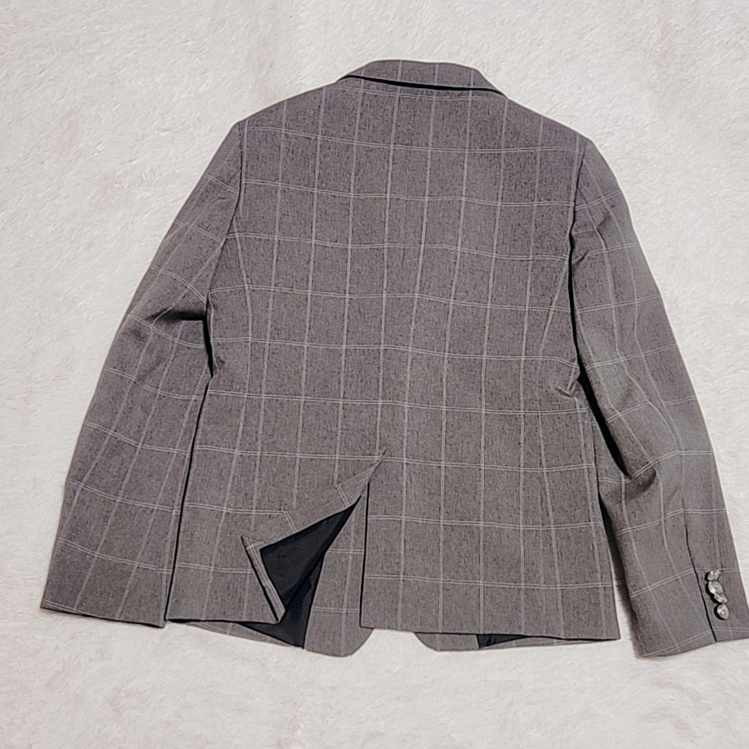 WANDER FACTORY キッズスーツ 160 ５点セット グレー チェック