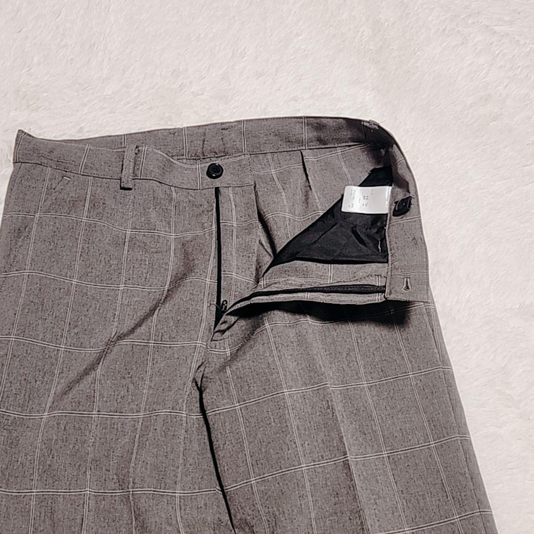 WANDER FACTORY キッズスーツ 160 ５点セット グレー チェック