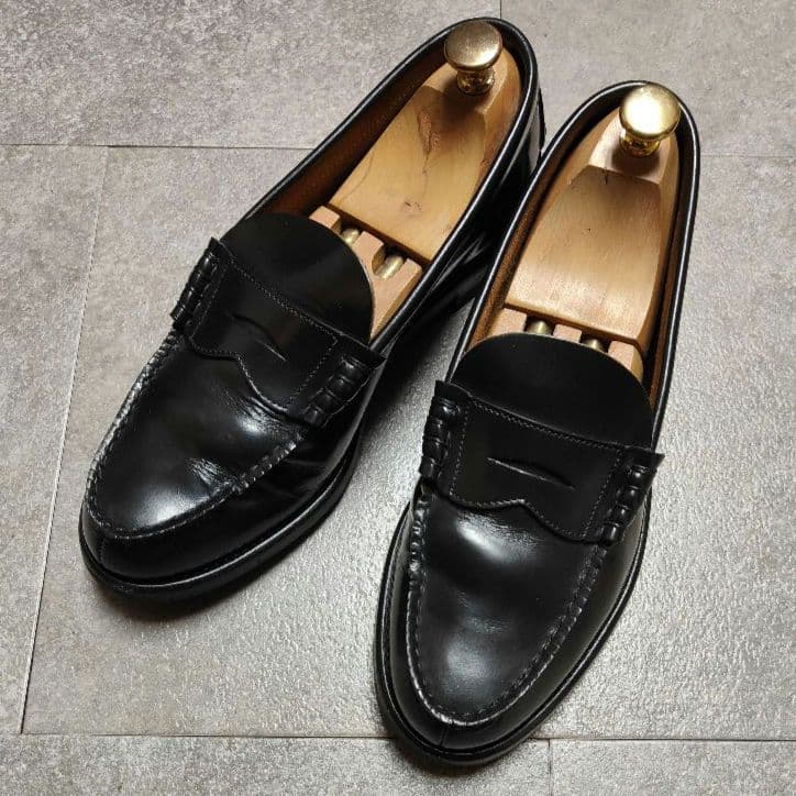 【REGAL】リーガル ペニーローファー ブラック