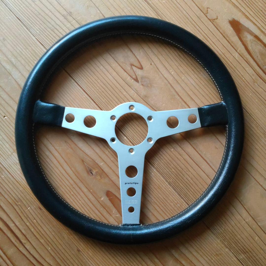 絶版 フラット MOMO プロトティーポ ステアリング 36Φ 旧車 空冷