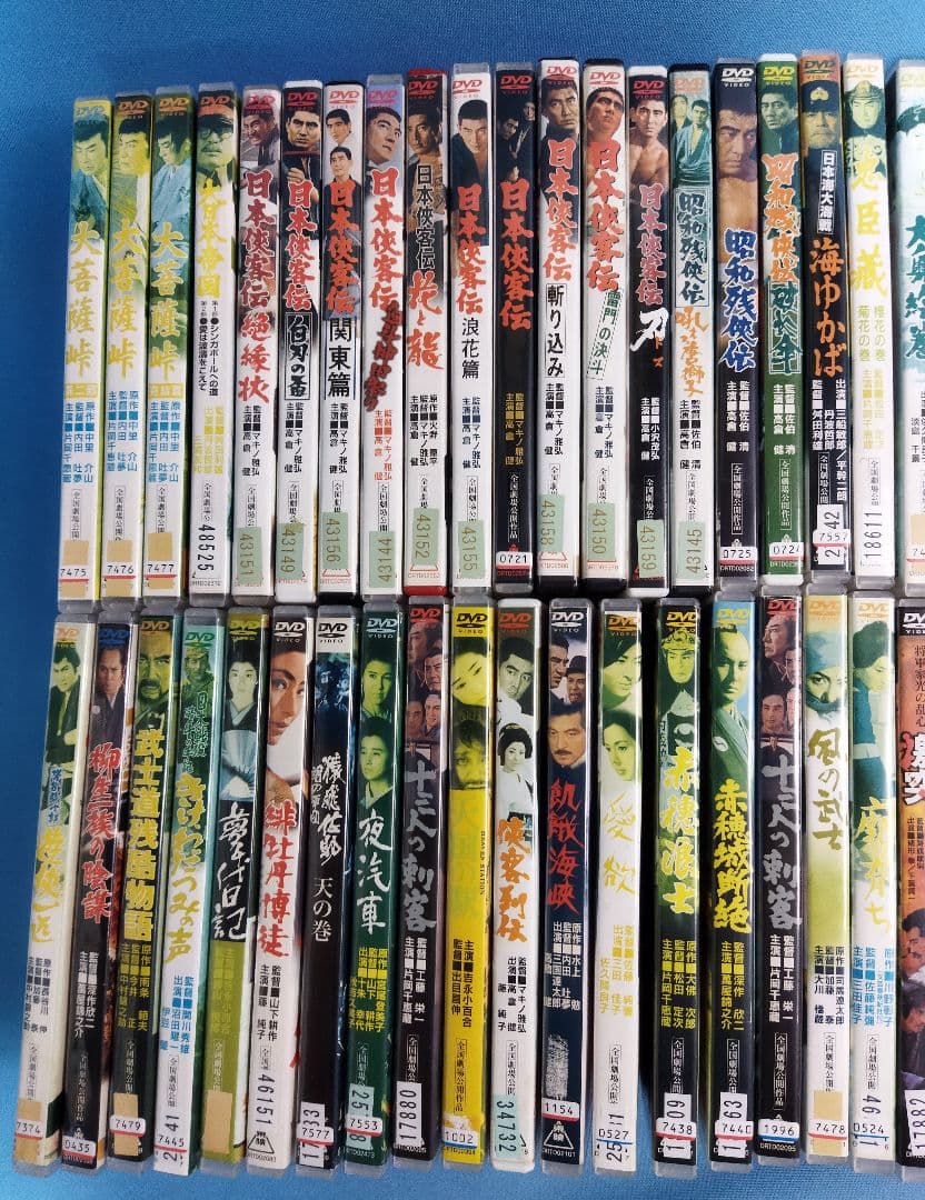 東宝　時代劇　レンタルアップDVD　67点まとめ大量セット　野菊の墓ひめゆりの塔