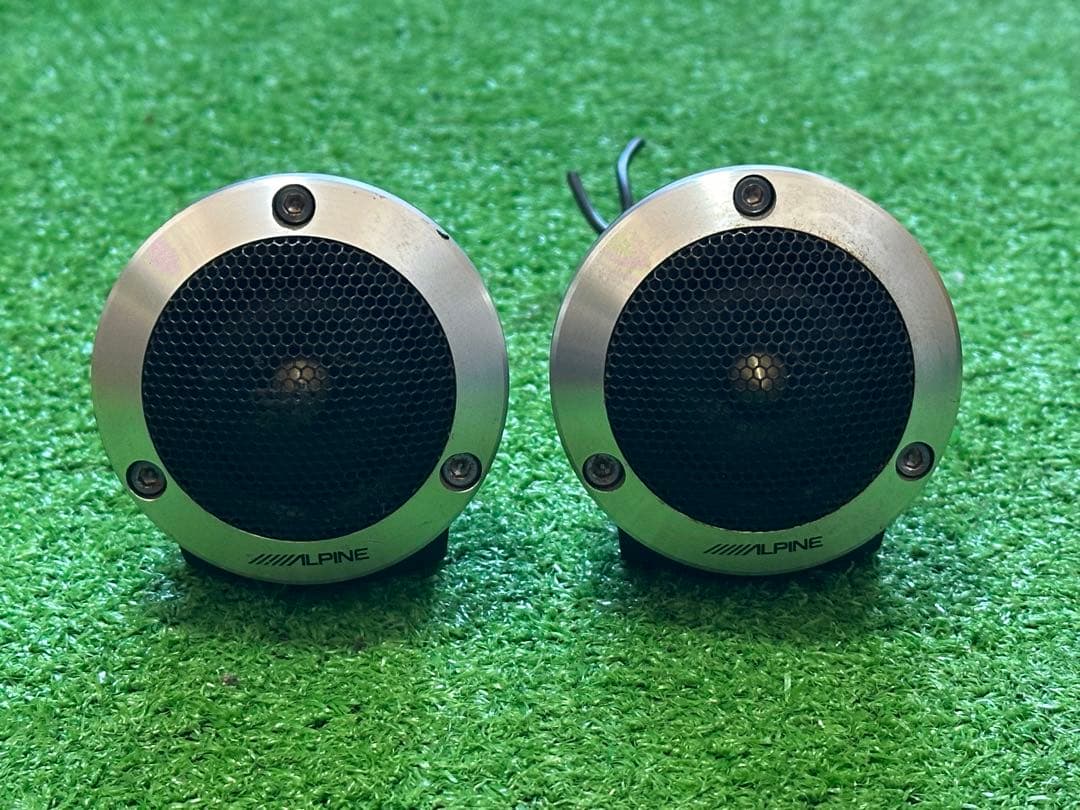 アルパイン DLX-F30T 3cmカーツイーターセット。動作確認済み。