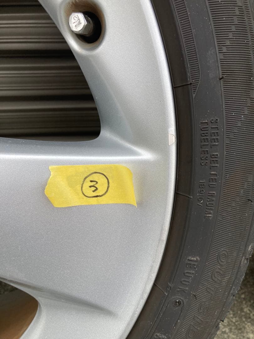 30プリウス　ツーリングホイール　夏タイヤ