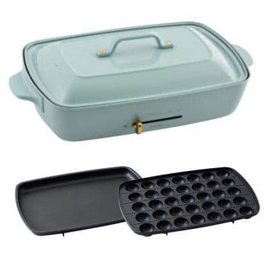 BRUNO ホットプレート グランデサイズ BOE026-BGY ブルーグレー