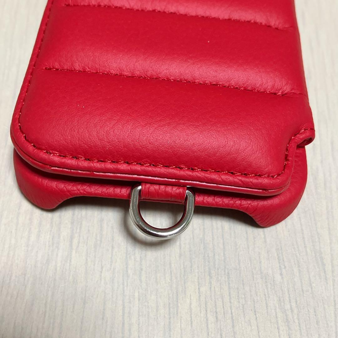 DEMIU BALLON バロン iPhone16 レザーケース ルビー 箱付き