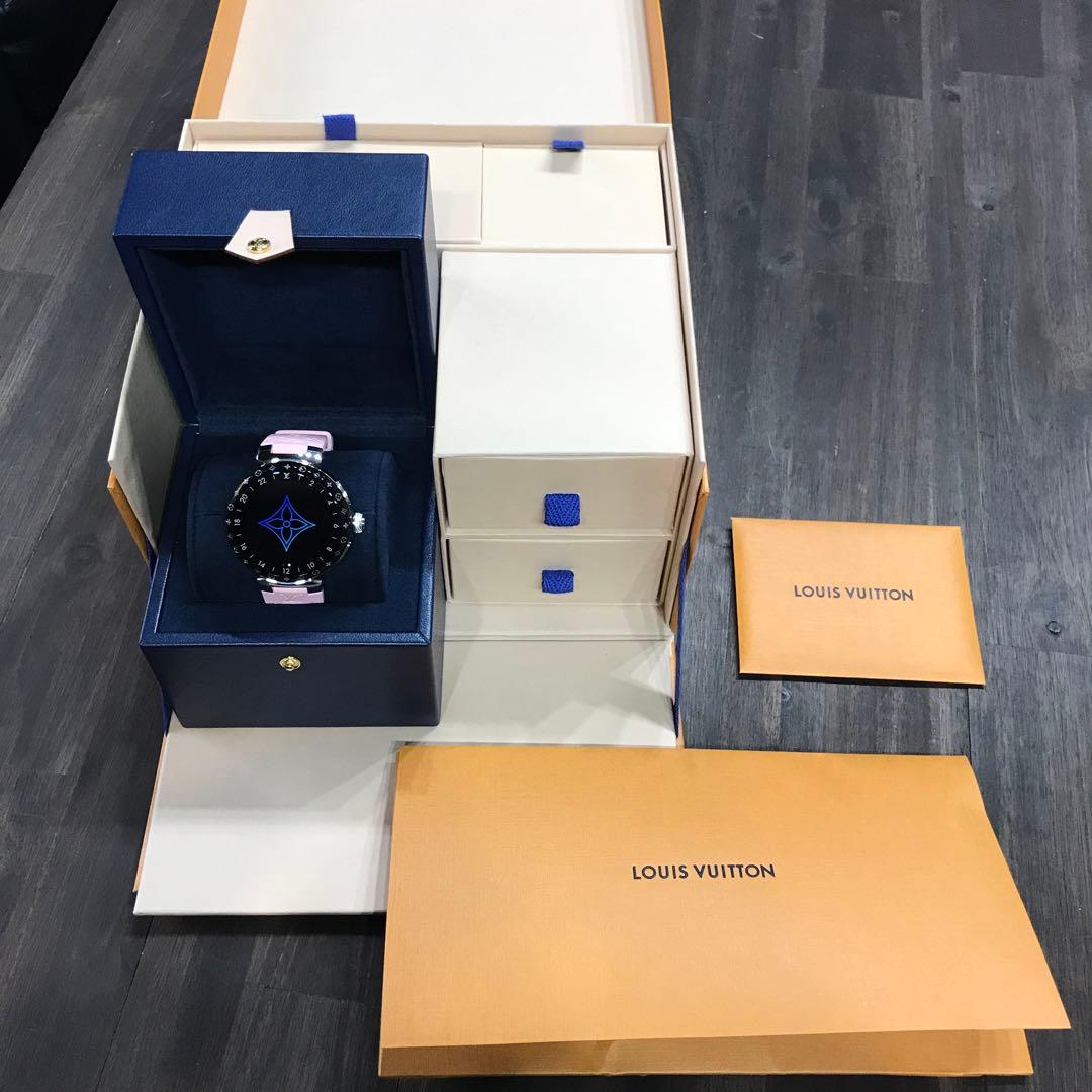 ルイヴィトン タンブール ホライゾン ステンレス ライトアップ C005495