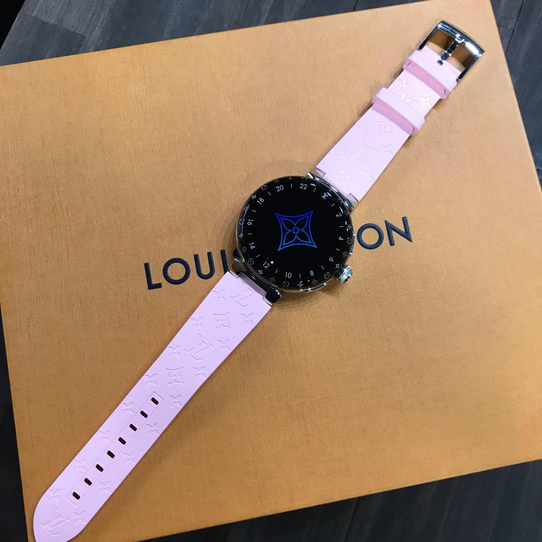 ルイヴィトン タンブール ホライゾン ステンレス ライトアップ C005495