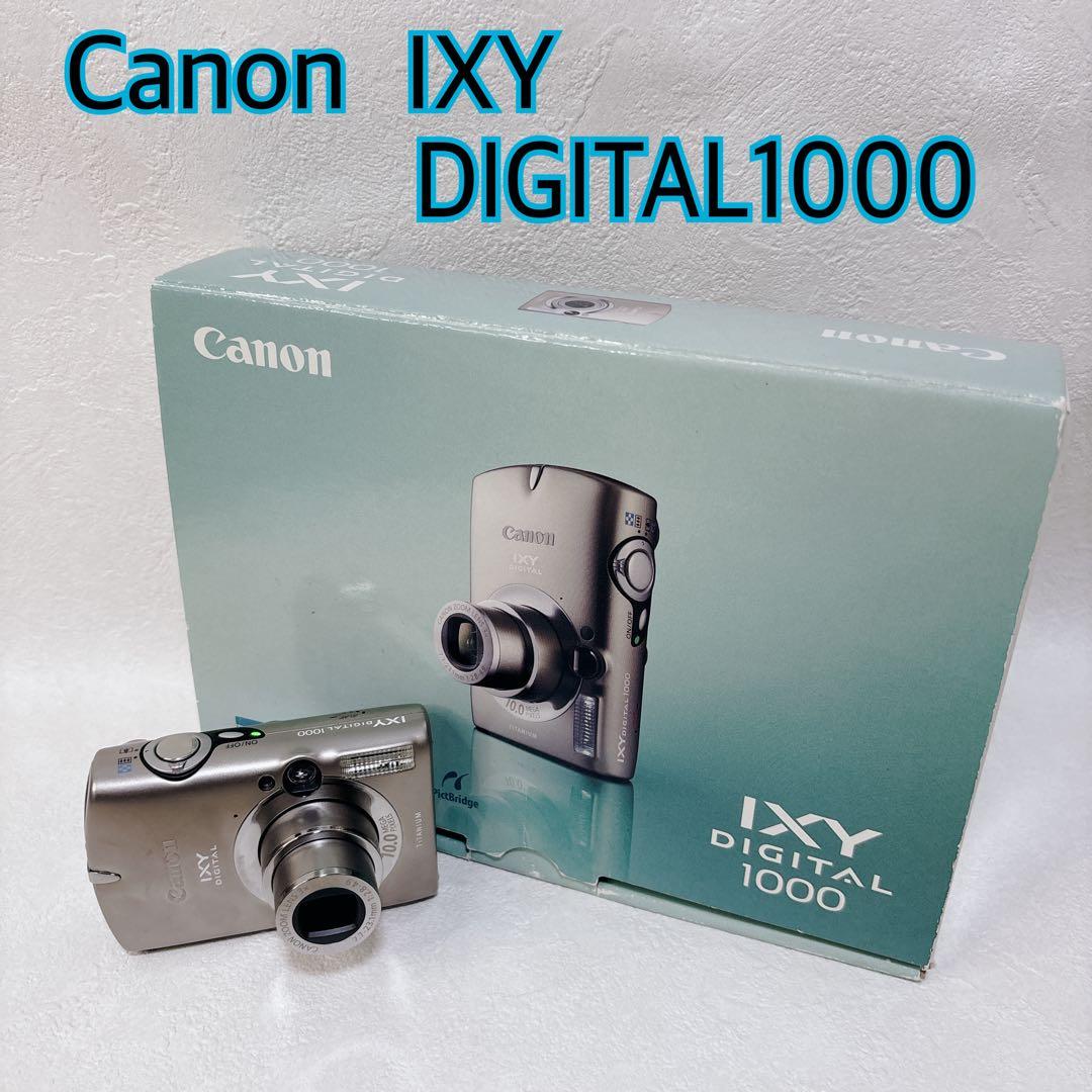 Canon IXY DIGITAL1000 デジカメ キャノン