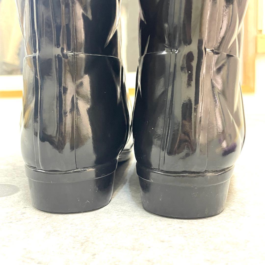 希少✨HUNTER ハンター 【23】キルティングロングブーツ/防寒/雨具/廃番