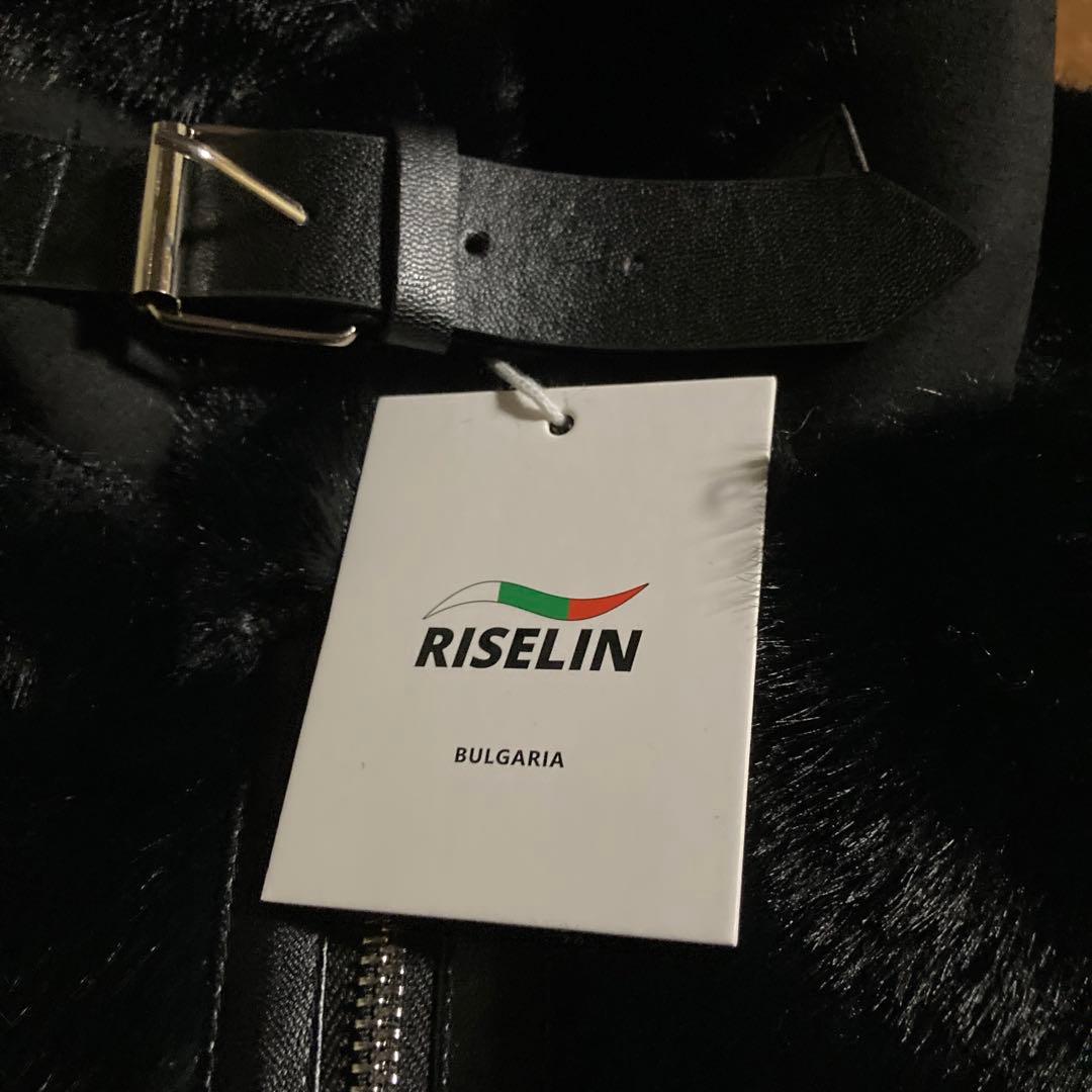 新品タグ付き✨【RISELIN】 ミンクファーコート ジャケット 毛皮 (M)