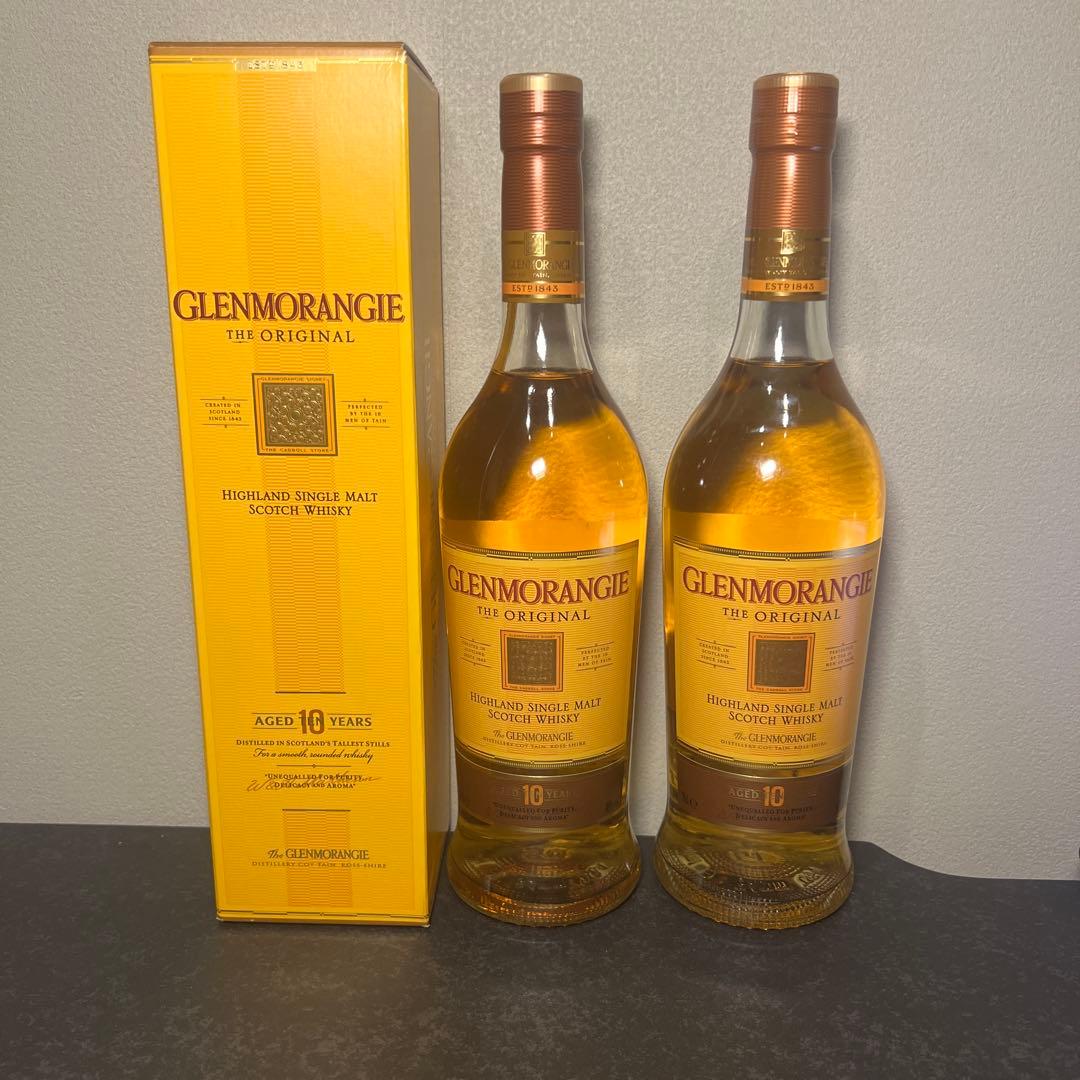 【未開封・新品】 グレンモーレンジ オリジナル 10年×2　箱付き×1