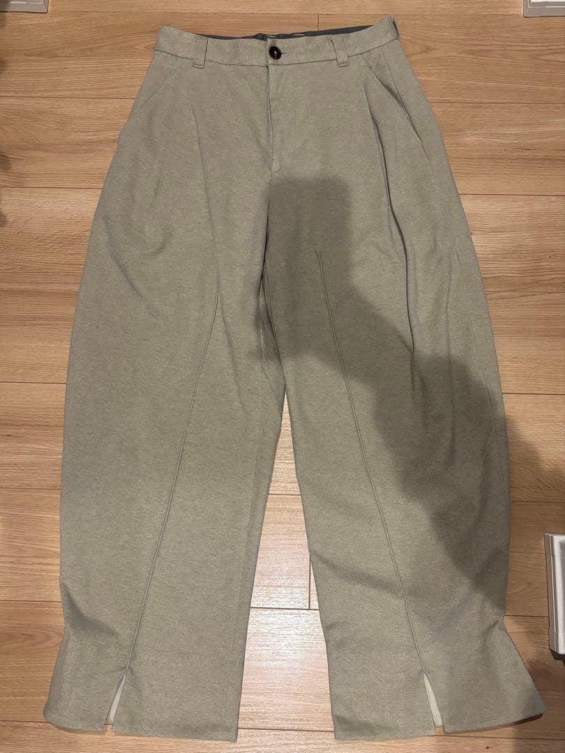 パンツ D Knuth Marf front slit pants