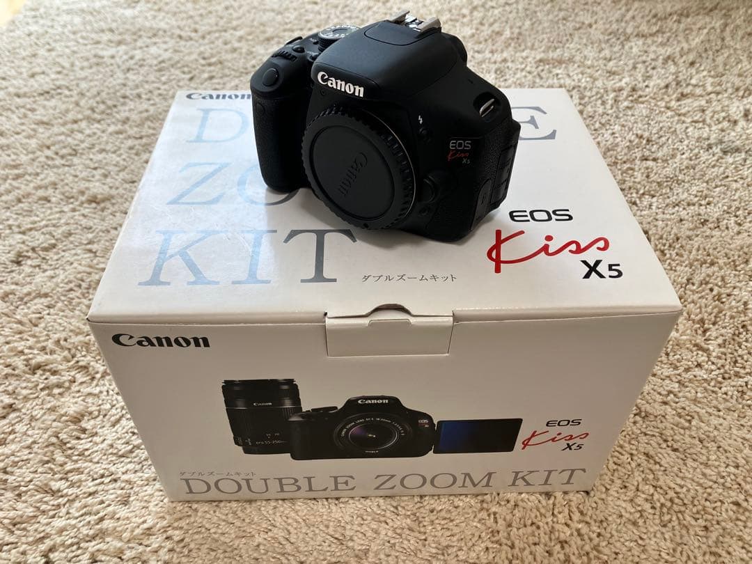 Canon EOS Kiss X5 ダブルズームキット